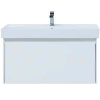 Комплект мебели для ванной Aquanet Nova Lite 100 243228 подвесной Белый