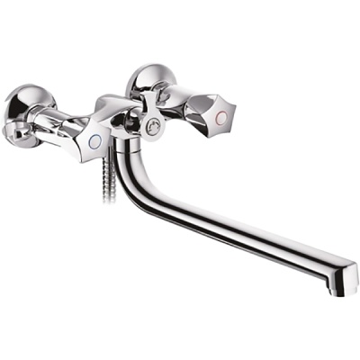 Смеситель для ванны Zerix LR82209 ZX0041 универсальный Хром Смеситель для ванны Zerix LR82209 ZX0041 универсальный Хром