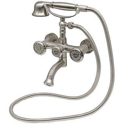 Смеситель для ванны Milacio Almeria MC.301.SL Серебро