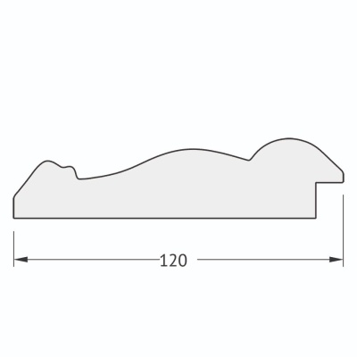 Зеркало Evoform Exclusive-G 164х82 Состаренное серебро с орнаментом