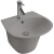 Раковина WeltWasser Telbach 006 MT-GR 57 10000003790 Серая матовая Раковина WeltWasser Telbach 006 MT-GR 57 10000003790 Серая матовая