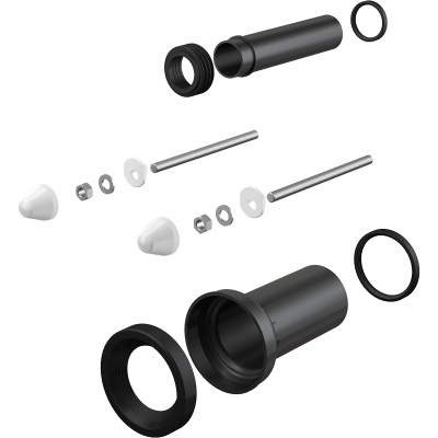 Kомплект дополнительных принадлежностей Alcaplast M900 Хром/Черный/Белый