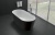 Акриловая ванна BelBagno BB71 Nero 170x80 Черная Белая