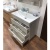 Тумба с раковиной Comforty Никосия 80Н 4142204 Дуб белый