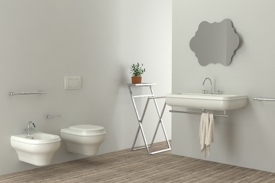 Биде Azzurra Charme CHA500/Sosk bianco lucido