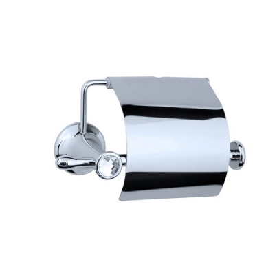 Держатель туалетной бумаги с крышкой Boheme Puro 10701 Хром