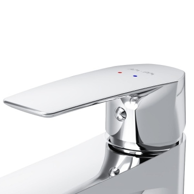 Комплект мебели для ванной AM.PM Gem 75 подвесной со смесителем Белый