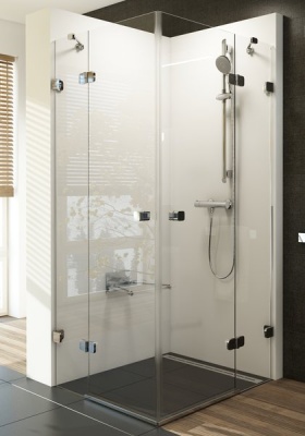 Душевой уголок Ravak Brilliant BSRV4-90 хром+транспарент