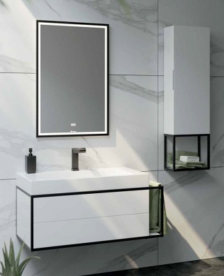 Зеркало Aqwella Clarberg Logiс 60 LOG0206 с подсветкой и подогревом с сенсорным выключателем