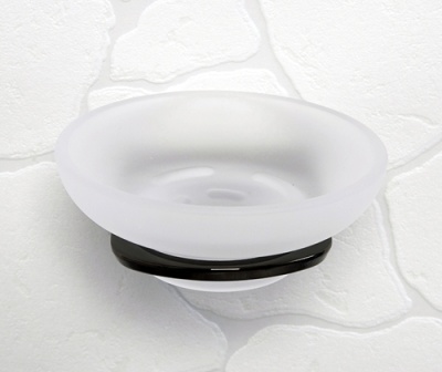 Мыльница WasserKRAFT Glan K-5129 Черная глянцевая