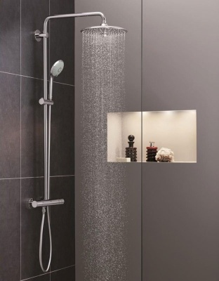 Душевая система Grohe Euphoria System 27296002 с термостатом Хром