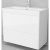 Тумба под раковину Velvex Klaufs 90.2Y tpKLA.90.2Y-616.216 подвесная Белая