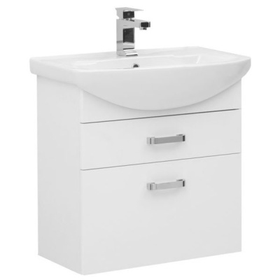 Тумба под раковину Aquanet Ирис 65 198383 Белая