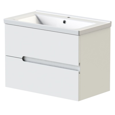 Тумба с раковиной Orange Line 80 TP-LIB 80 подвесная Белая