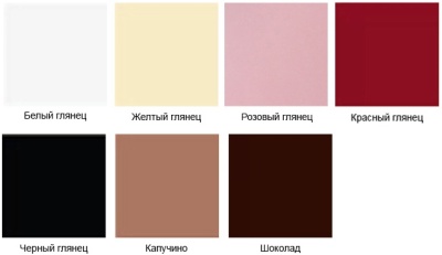 Тумба с раковиной SanVit Мэри-1 90 L в цвете Ral подвесная Белый глянец