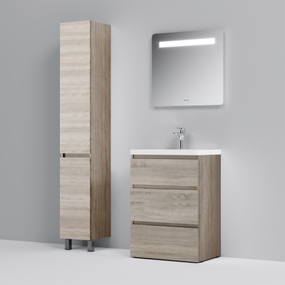 Тумба под раковину AM.PM Gem S 60 M91FSX0602OF Светлый дуб