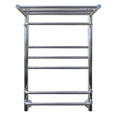 Водяной полотенцесушитель Тругор Идеал Комби 3 П НП 80x40 с полкой Хром