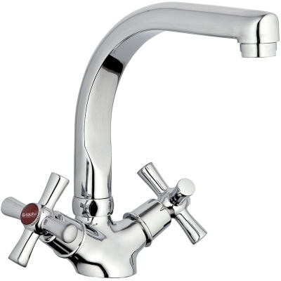 Смеситель для кухни G-Lauf QMT4-D722 Хром