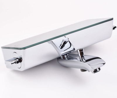 Смеситель для ванны Hansgrohe Ecostat Select 13141000 с термостатом Хром