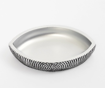 Мыльница WasserKRAFT Eider K-33329 Серебро