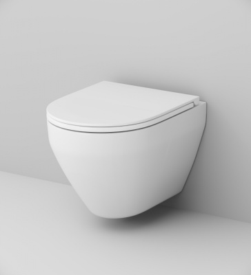 Комплект унитаза AM.PM Spirit FlashClean C701700WH+C707857WH с инсталляцией Viega Prevista Dry 792855 с сиденьем Микролифт и клавишей смыва Хром