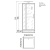 Душевая кабина River Tana 70x70x15 Б/К 10000003645+10000003930 с поддоном
