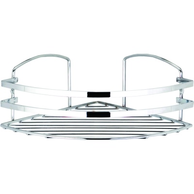 Полка корзина Tekno-tel LM007 угловая Хром