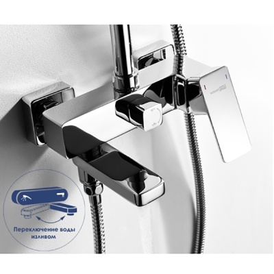 Душевая система WasserKRAFT A17701 Хром