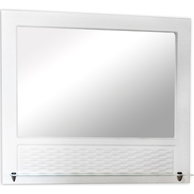 Зеркало Mixline Ладога 75 539850 с подсветкой Белое
