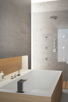 Верхний душ Webert Comfort AC0843 Хром с лейкой из PVC