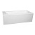 Ванна из искусственного камня Castone Кармен 180x80 Белая