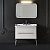 Тумба под раковину Kerasan Waldorf 919230bi mat Белая матовая