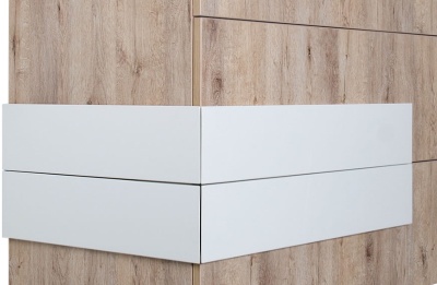 Шкаф пенал Aquanet Мадейра 40 183068 подвесной R Дуб кантри