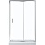 Душевая дверь Aquanet SD-1200A 120 209406 профиль Хром стекло прозрачное