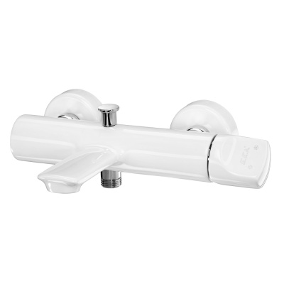 Смеситель для ванны E.C.A. Myra 104102470 Белый