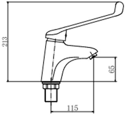 Смеситель для раковины Fashun A1054 Хром