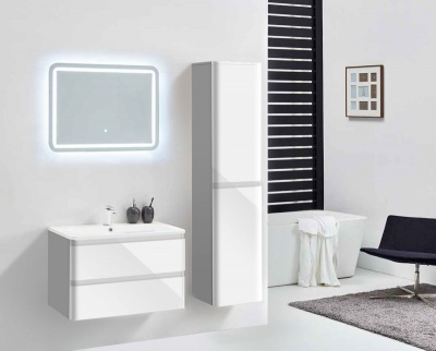 Тумба под раковину Vincea Alba VMC-1A800LW подвесная L.White