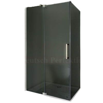 Душевой уголок Elegansa Platz 711 90x120 профиль Хром стекло тонированное