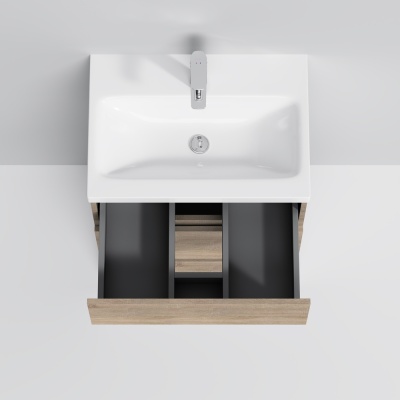 Тумба под раковину AM.PM Gem S 60 M91FSX0602OF Светлый дуб