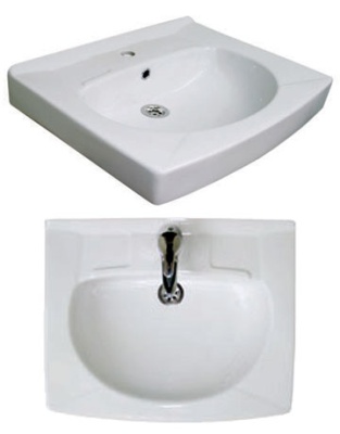 Раковина Santek Пилот 60 установка над стиральной машиной Белая