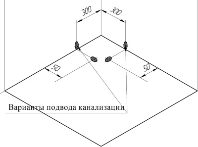 Акриловый поддон для душа Radomir Верчелли 121x84x19 L 1-11-0-1-0-012 Белый