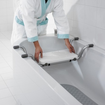 Сиденье для ванны Ridder Assistent А0042001 Хром, Белый