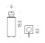 Дозатор для жидкого мыла Colombo Design Look B9320.000 Хром