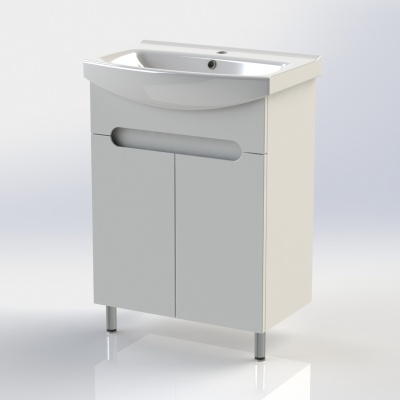 Тумба с раковиной Orange Рио 60 TR 60-01 C Белая