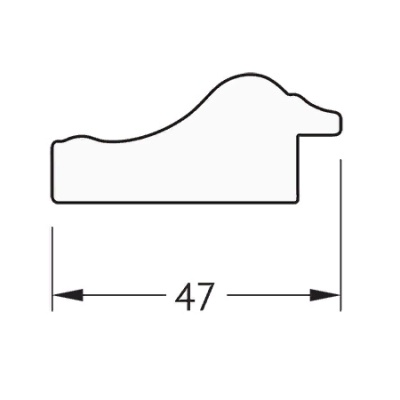 Зеркало Evoform Definite 62х62 Алебастр