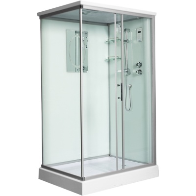 Душевая кабина WeltWasser WW500 Laine 1213 120x90 10000003276 профиль Хром стекло прозрачное