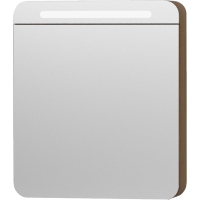 Зеркальный шкаф Vitra Nest Trendy 60 L 56172 с подсветкой Натуральная древесина