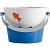 Раковина Scarabeo Bucket 30 8802/R Белая Синяя