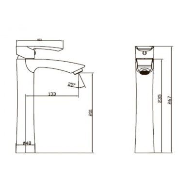 Смеситель для кухни Kaiser Aurora 67033 Хром