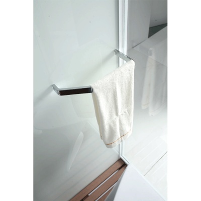 Душевая кабина Orans SR-89102S L white 150x100 с баней профиль Белый задние стенки Белые